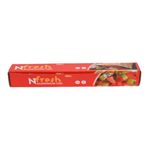 nfresh aluminium foil 9 meter – food grade, durable & safe for wrapping