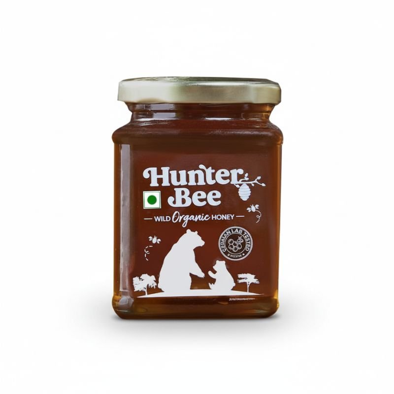 hunter bee wild organic honey (340gm) hunter bee wild organic honey (340gm)
